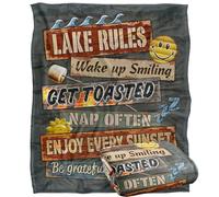 Jq Licensing - James Piazza Lake Rules Silky Touch Super Soft Throw Blanket 152 X 127 Cm