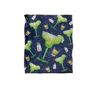 JQ Licensing James Piazza Margarita Pattern Silky Touch Super Soft Throw Blanket 152 X 127 cm in White JQ Licensing White 152 X 127 cm