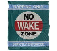 Jq Licensing James Piazza No Wake Zone Silky Coastal Supersoft Blanket Multicoloured (One Size)