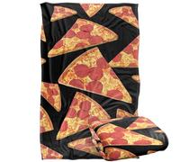 Jq Licensing - James Piazza Pizza Pattern Silky Touch Super Soft Throw Blanket 91 x 147 Cm