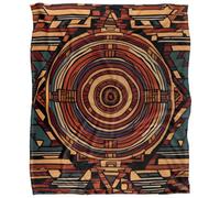 Jq Licensing James Piazza Silky Aztec Supersoft Blanket Multicoloured (One Size)