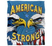 Jq Licensing James Piazza Silky Bald Eagles Supersoft Blanket Multicoloured (One Size)