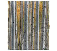 Jq Licensing James Piazza Silky Birch Trees Supersoft Blanket Multicoloured (One Size)