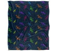 Jq Licensing James Piazza Silky Dragonfly Supersoft Blanket Multicoloured (One Size)