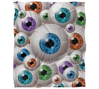Jq Licensing James Piazza Silky Eyeball Supersoft Blanket Multicoloured (One Size)