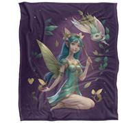 Jq Licensing James Piazza Silky Fairy Supersoft Blanket Multicoloured (One Size)
