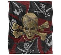 Jq Licensing James Piazza Silky Jolly Roger Supersoft Blanket Multicoloured (One Size)