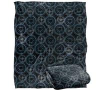 Jq Licensing - Jl-Jp Compass Pattern 2 Silky Touch Super Soft Throw Blanket 152 X 127 Cm