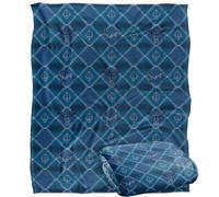 Jq Licensing - Jl-Jp Deer Southwest Blue Huntingpattern Silky Touch Super Soft Throw Blanket 152 X 127 Cm