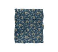 JQ Licensing Jl-Jp Fish Array Fishing Pattern 2 Silky Touch Super Soft Throw Blanket 152 X 127 cm in White JQ Licensing White 152 X 127 cm