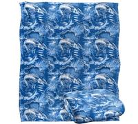 Jq Licensing - Jl-Jp-Jq Sailfish Tiki Fishing Pattern 2 Silky Touch Super Soft Throw Blanket 152 X 127 Cm