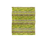 JQ Licensing Jl-Jp Tiki Tropical Yellow Pattern Silky Touch Super Soft Throw Blanket 152 X 127 cm in White JQ Licensing White 152 X 127 cm