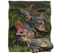 Jq Licensing - Jlo Alligators Silky Touch Super Soft Throw Blanket 152 X 127 Cm