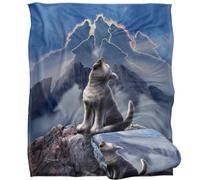 Jq Licensing - Jlo Baby Wolf Howling Silky Touch Super Soft Throw Blanket 152 X 127 Cm