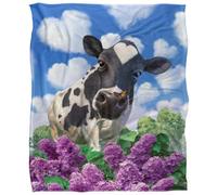 Jq Licensing Jlo Silky Cow Supersoft Blanket Multicoloured (One Size)