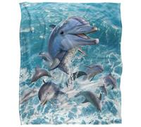 Jq Licensing Jlo Silky Dolphin Jumpers Supersoft Blanket Multicoloured (One Size)