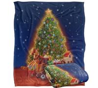 Jq Licensing - Lc Christmas Tree Gifts Silky Touch Super Soft Throw Blanket 152 X 127 Cm