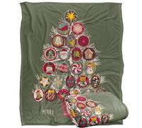 Jq Licensing - Lc Christmas Tree Ornaments Silky Touch Super Soft Throw Blanket 152 X 127 Cm