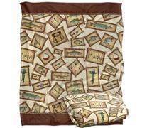 JQ Licensing Lodge Fishing Silky Touch Super Soft Throw Blanket 152 X 127 cm