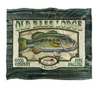 Jq Licensing Old B Lodge Silky Sign Supersoft Blanket Multicoloured (One Size)