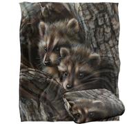 Jq Licensing - Rl Two Raccons Silky Touch Super Soft Throw Blanket 152 X 127 Cm