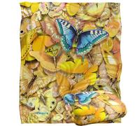 Jq Licensing - Royce Mcclure Be Unique Butterflies Silky Touch Super Soft Throw Blanket 152 X 127 Cm