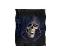 JQ Licensing Royce Mcclure Grim Reaper Silky Touch Super Soft Throw Blanket 152 X 127 cm in White JQ Licensing White 152 X 127 cm