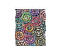 JQ Licensing Royce Mcclure Hisstory Snake Pattern Silky Touch Super Soft Throw Blanket 152 X 127 cm in White JQ Licensing White 152 X 127 cm