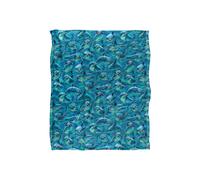 JQ Licensing Royce Mcclure Mod Squad Dolphin Sunglasses Pattern Silky Touch Super Soft Throw Blanket 152 X 127 cm in White JQ Licensing White 152 X 127 cm