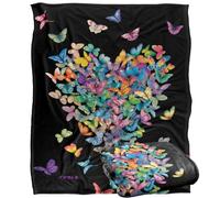 Jq Licensing - Royce Mcclure Wildheart Butterflies Silky Touch Super Soft Throw Blanket 152 X 127 Cm