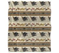 Jq Licensing Silky Autumn Leaf Supersoft Blanket Multicoloured (One Size)