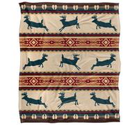 Jq Licensing Silky Deer Supersoft Blanket Multicoloured (One Size)