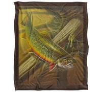 Jq Licensing Silky Trout Supersoft Blanket Multicoloured (One Size)