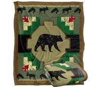 JQ Licensing Southwest Bear 2 Silky Touch Super Soft Throw Blanket 152 X 127 cm