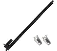 JQDML 1000mm 40 Inch Stroke Linear Actuator 12V Heavy Duty 3000N/660lbs Electric Actuator 5mm/s with Mounting Brackets IP65 Waterproof