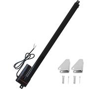JQDML 12V 550mm 22" Stroke Electric Linear Actuator 1500N IP65 Waterproof | 10mm/s Speed, 330lbs Heavy Duty, with Mounting Brackets, for Window Opener, Solar Trackers, Home Automation