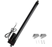 JQDML 12V High Speed Linear Actuator 450mm 18" Stroke 400N IP65 Waterproof