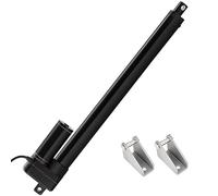 JQDML 400mm 16" Stroke Linear Actuator 12V Heavy Duty 3000N IP65 Waterproof