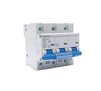 JQEYEWYKK Circuit Breaker DZ47 63A 80A 100A 125A MCB 10KA High Breaking Capacity Miniature Air Switch 1P 2P 3P 4P Laser Printing(80a,3P)