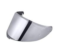 Helmet Lens Visor,Motorcycle Helmet Visor Replacement for AGV K6 K6S,Motorcycle Wind Shield Helmet Lens Visor Full Face Helmet (Chrome Silver)