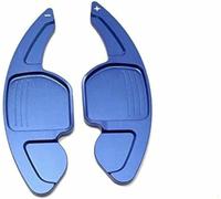 JQHXFDC - 2pcs Car Steering Wheel Paddle Shift Extensions Shifters Paddle for Audi A7 A8 2011 2012 2013 2014 2015 2016 2017