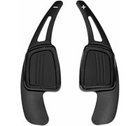 JQHXFDC - 2pcs Car Steering Wheel Paddle Shift Extensions Shifters Paddle for Audi for A5 S5 2017 for A4 B9 Q7 2016-2017 for TT TTS 2015-2017