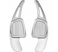 JQHXFDC - 2pcs Car Steering Wheel Paddle Shift Extensions Shifters Paddle for Audi for A5 S5 2017 for A4 B9 Q7 2016-2017 for TT TTS 2015-2017