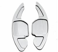 JQHXFDC - 2pcs Car Steering Wheel Paddle Shift Extensions Shifters Paddle for Audi for A7 2011 2012 2013 2014 2015 2016 2017