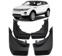 JQHXFDC 4 Pcs Car Mud Flaps Mudguards - for Range Rover Evoque Dynamic 2012-2019 2013 2014 2015 2016 2017 2018 Front Rear Mudflaps Splash Guards Black Fender Set Protection