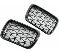 JQHXFDC - Car Front Kidney Grille Hood Grills Front Kidney Diamond Grille Auto Styling For BMW For 3 Series E36 M3 1997 1998 1999