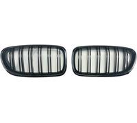 JQHXFDC - Car Front Kidney Grille Hood Grills Front Kidney Diamond Grille Auto Styling For BMW For 5 Series F10 F11 520i 528i 530i 535i 530d 550i 2010 2011 2012 2013 2014 2015 2016 2017