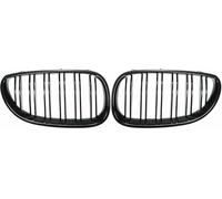 JQHXFDC - Car Front Kidney Grille Hood Grills Front Kidney Diamond Grille Auto Styling For BMW For E60 E61 For M5 520i 545i 550i 535i 2003-2010