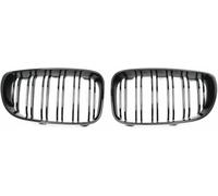 JQHXFDC - Car Front Kidney Grille Hood Grills Front Kidney Diamond Grille Auto Styling For BMW For E81 E82 E87 E88 5DR 3DR 1 Series 2007 2008 2009 2010 2011 2012 2013