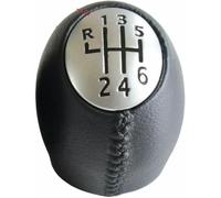 JQHXFDC - Car Gear Handball Car Gear Shift Knob Lever Change Gearbox Shifter Leather Stick Shifter for Renault Scenic Laguna TRAFIC Espace Master for Vauxhall Opel MOVANO for Nissan
